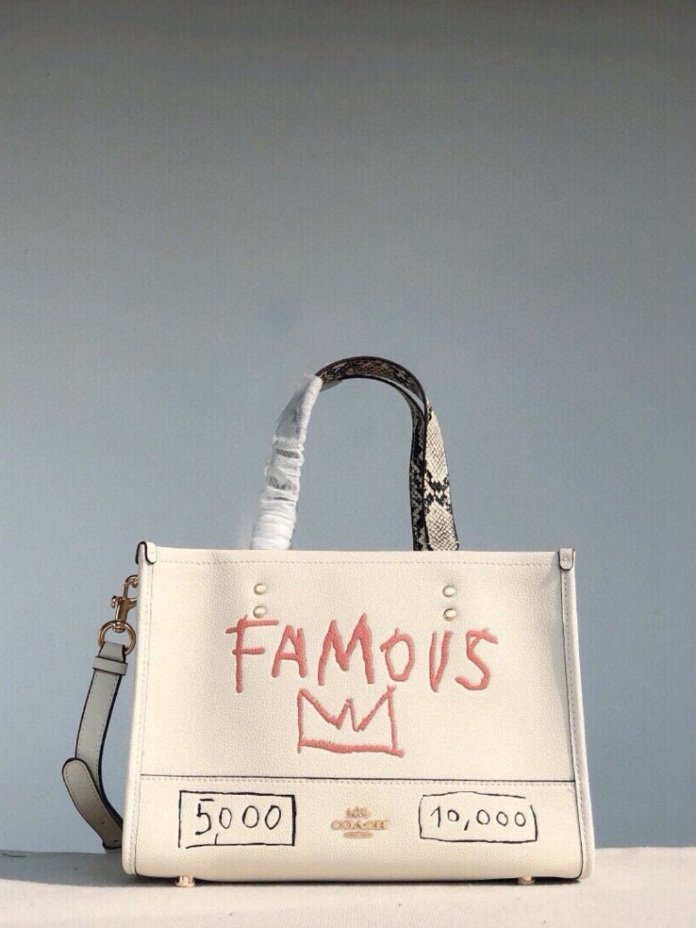 Coach x Jean-Michel Basquiat Dempsey Carryall Satchel/Crossbody